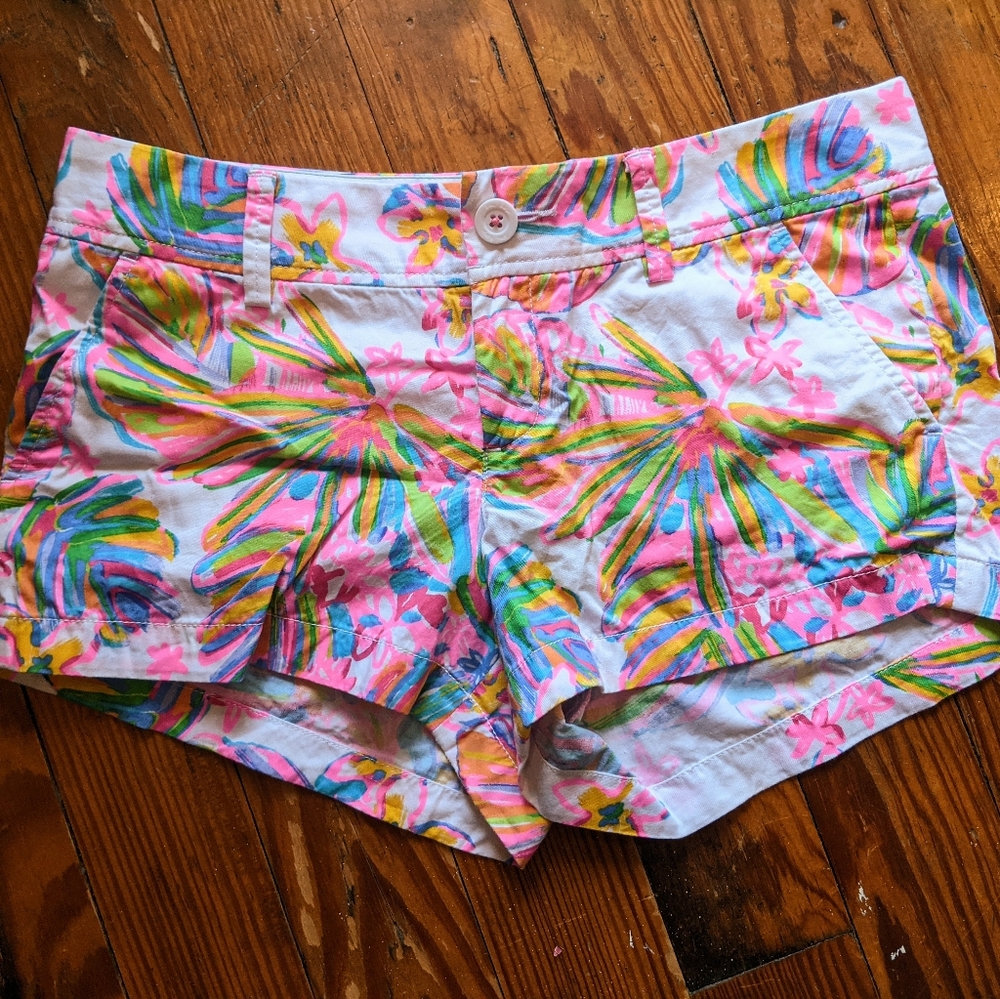 Lilly Pulitzer Walsh Shorts 6 Summer Haze